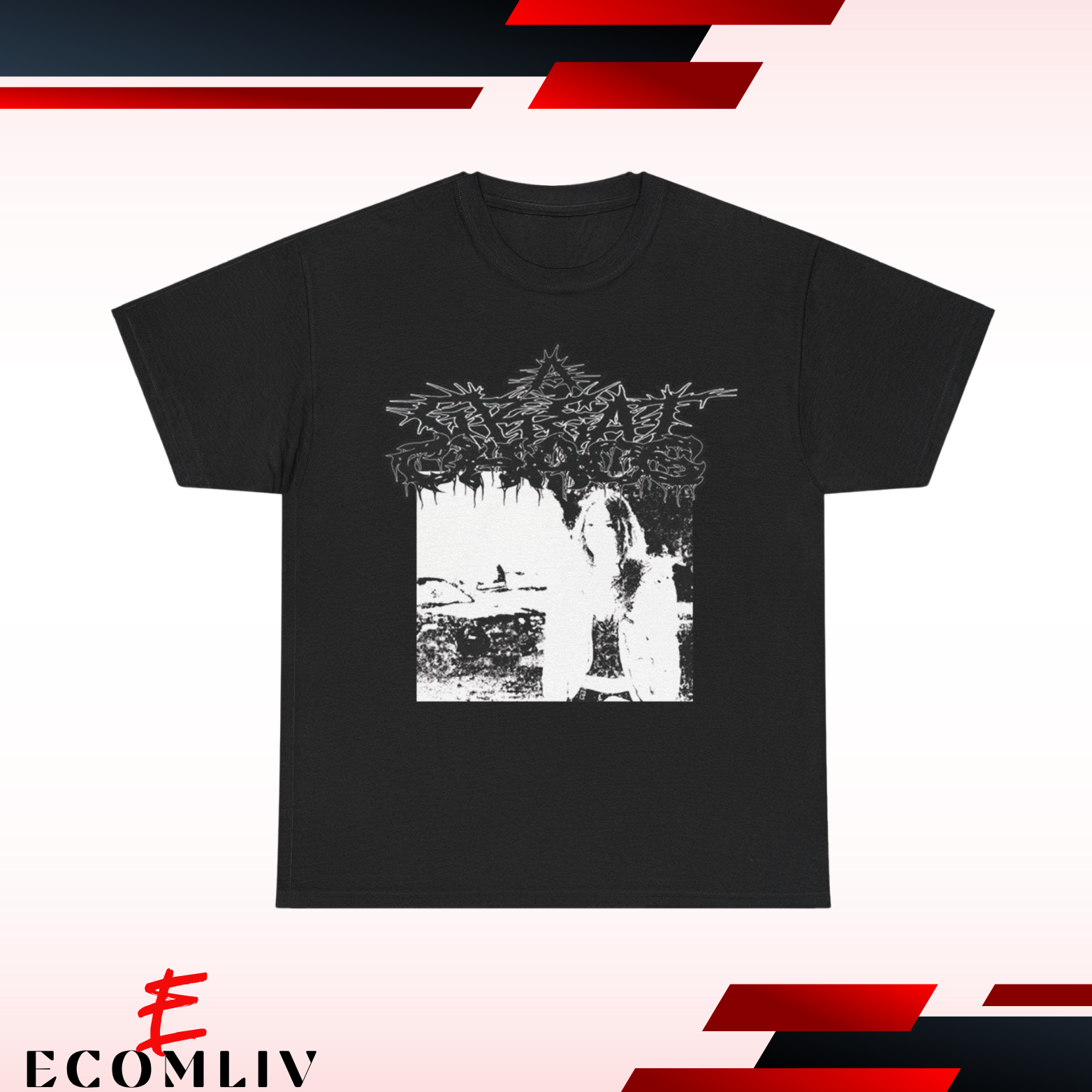 Ken Carson Agc A Great Chaos Jb Album Tour Merch Tee